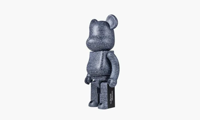 Аксессуары Bearbrick The British Museum Rosetta Stone «1000%» серый