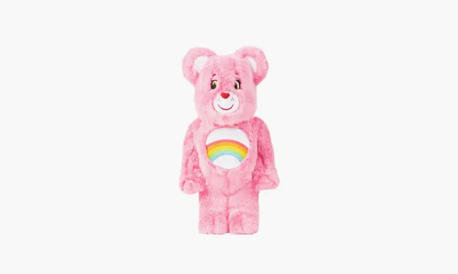 Аксессуары Bearbrick X Care Bears Cheer Bear Costume Ver. 400% «Pink» розовый