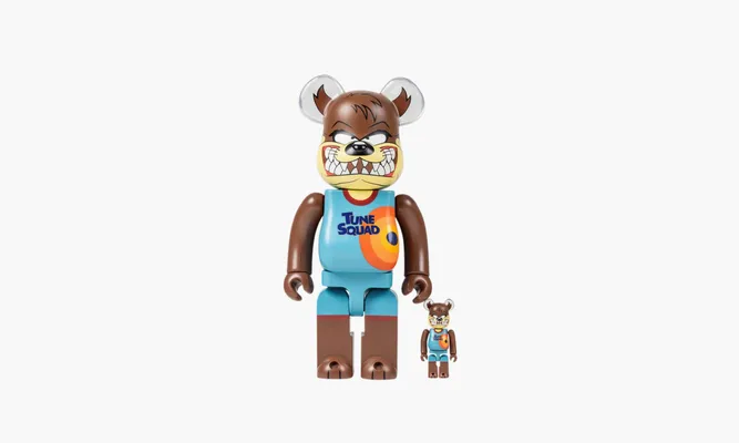 Аксессуары Bearbrick Space Jam: A New Legacy Tasmanian Devil 100% And 400% разноцветный