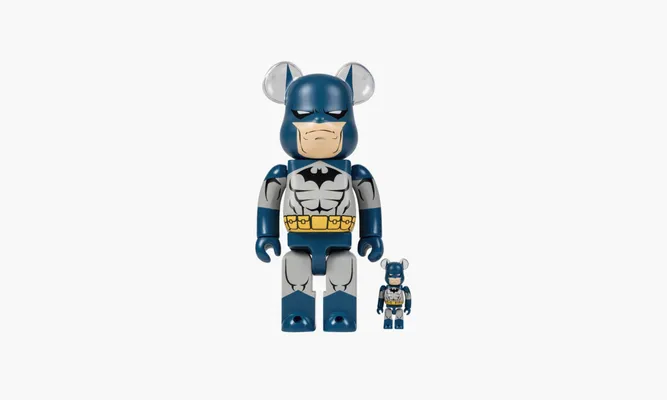 Аксессуары Bearbrick Batman Hush 100% And 400% серый