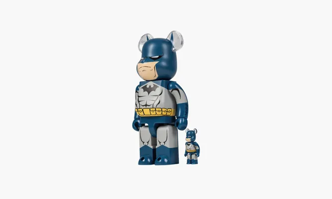 Аксессуары Bearbrick Batman Hush 100% And 400% серый