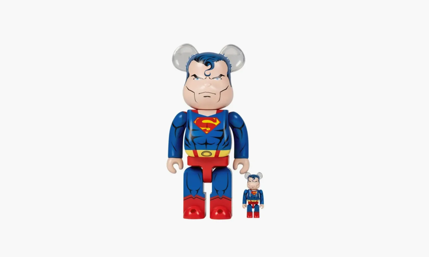 Bearbrick Superman Batman: Hush Ver. 100% And 400%