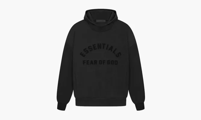 Одежда Essentials Hoodie Ss23 «Black» черный