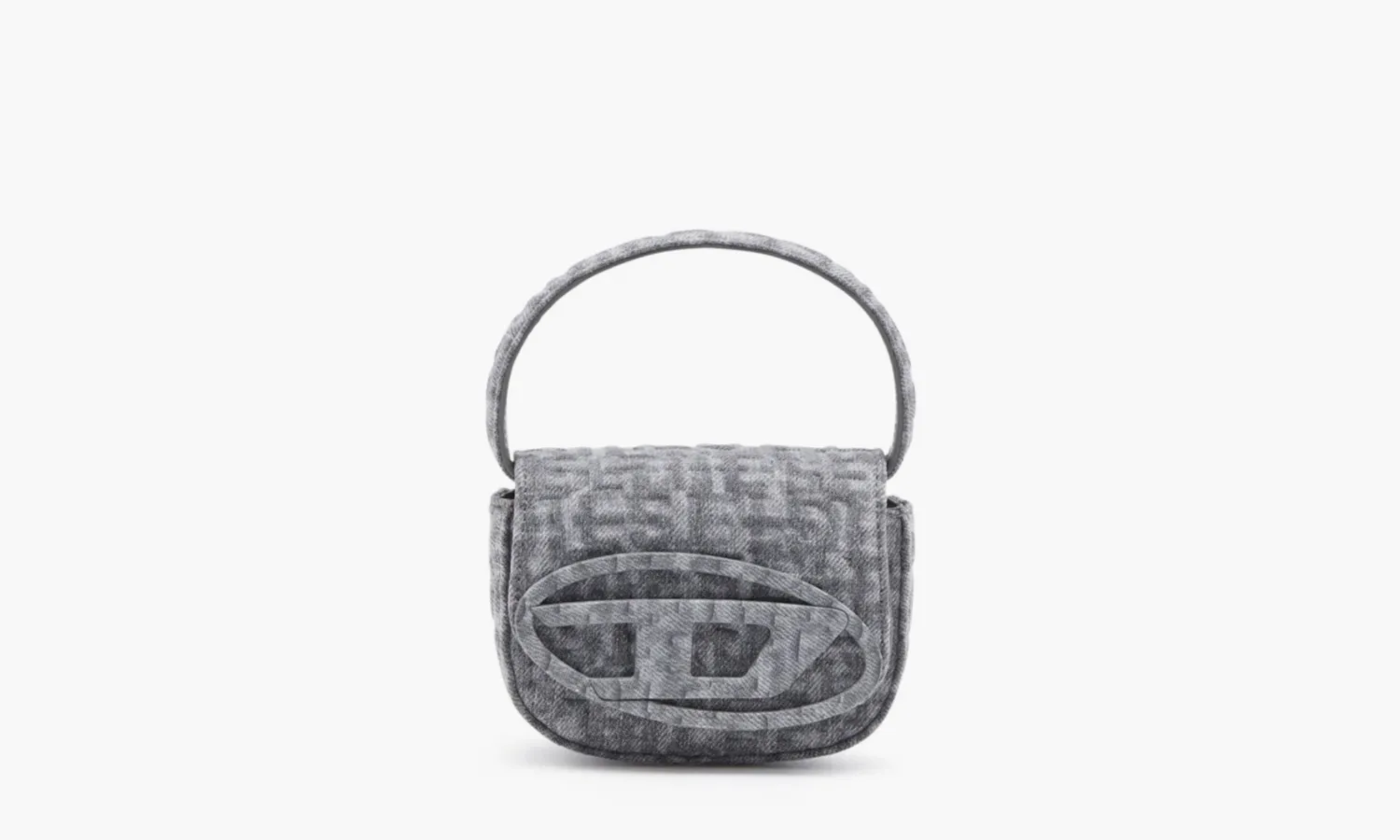 Diesel 1DR Iconic Mini Bag Monogram Denim «Grey»
