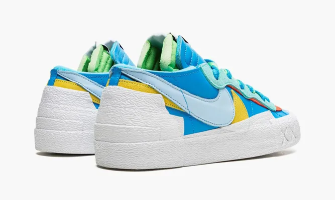 Кроссовки Nike Sacai Blazer Low «Kaws Neptune Blue» lightBlue