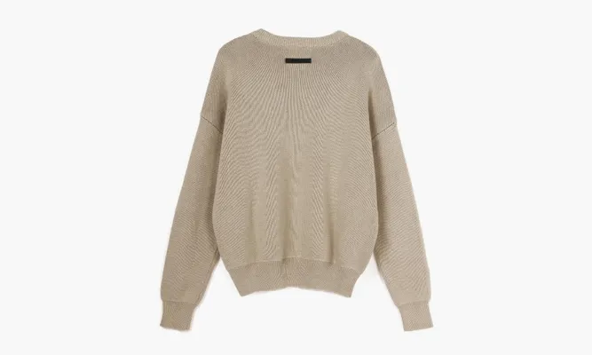 Одежда Essentials Knit Pullover Sweater «Linen» кремовый