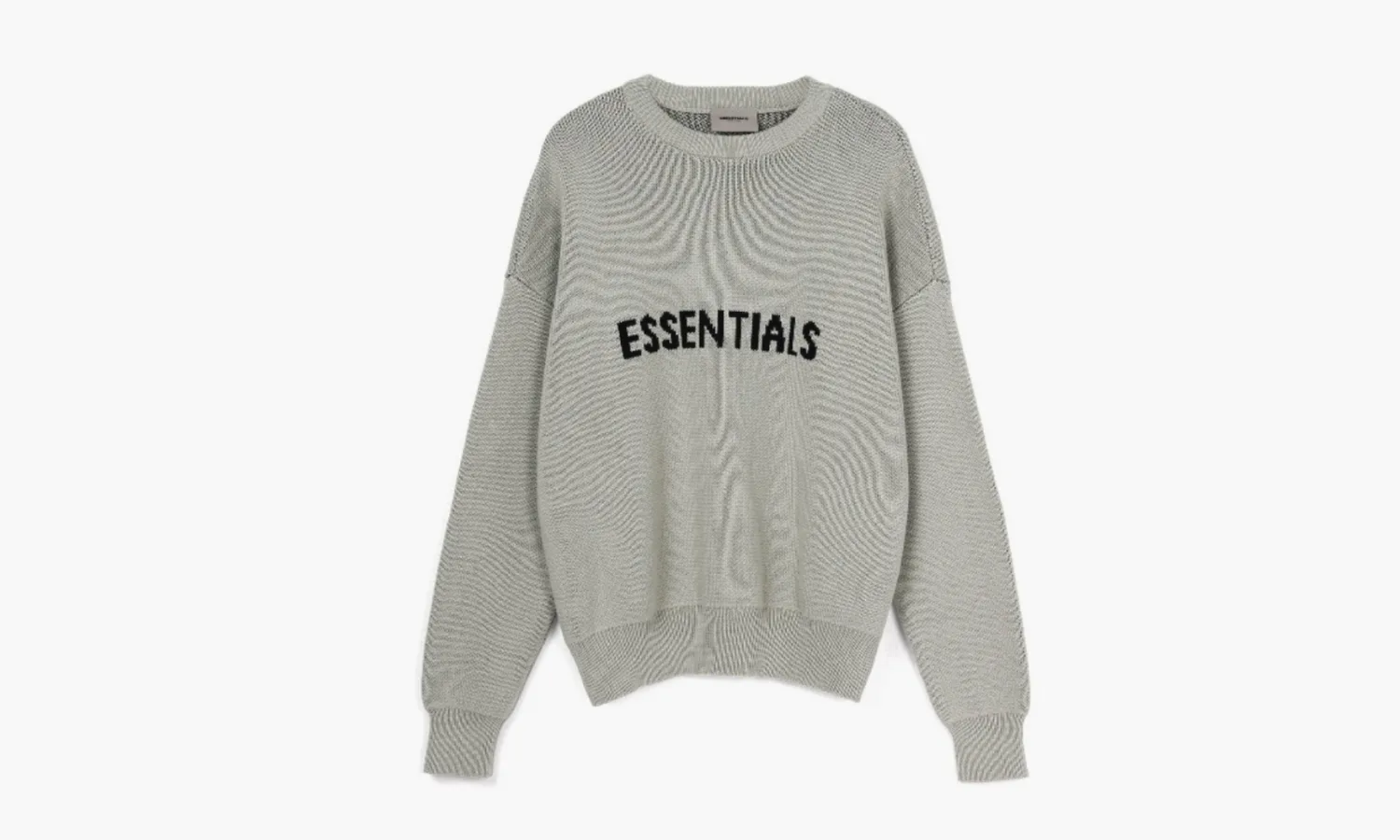Essentials Knit Pullover Sweater «Green Concrete»