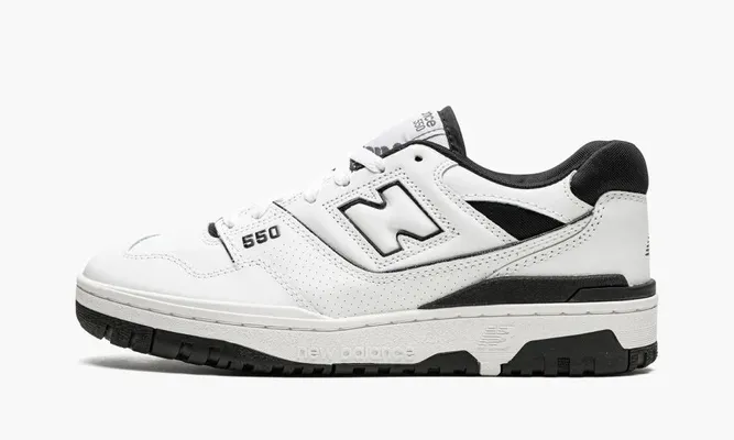 Кроссовки New Balance 550 «White Black» белый