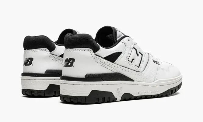 Кроссовки New Balance 550 «White Black» белый