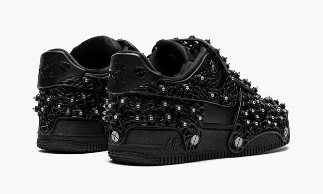 Кроссовки Nike Air Force 1 Low WMNS «Swarovski Retroreflective Crystals Black» черный