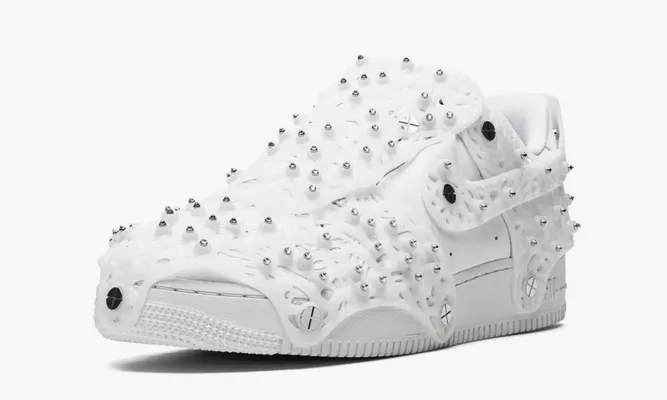 Кроссовки Nike Air Force 1 Low WMNS «Swarovski Retroreflective Crystals White» белый