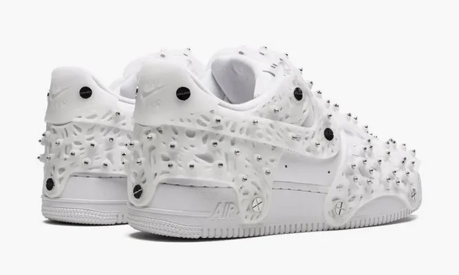 Кроссовки Nike Air Force 1 Low WMNS «Swarovski Retroreflective Crystals White» белый