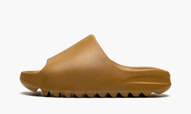 Кроссовки Yeezy Slide «Ochre» коричневый