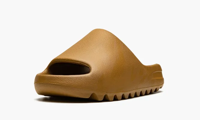 Кроссовки Yeezy Slide «Ochre» коричневый