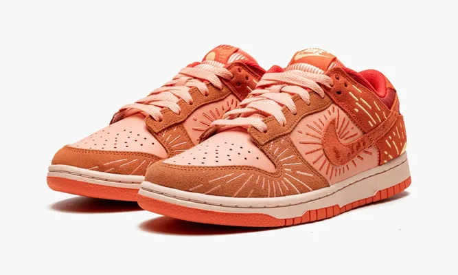 Кроссовки Nike Dunk Low Nh WMNS «Winter Solstice» оранжевый