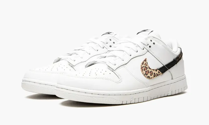 Кроссовки Nike Dunk Low SE «Animal Instinct» белый