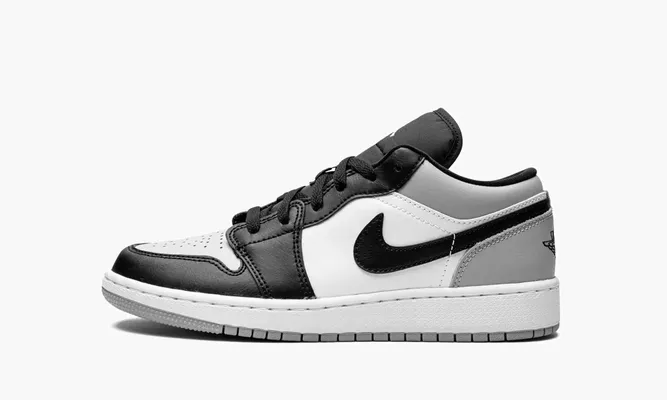 Кроссовки Air Jordan 1 Low GS «Shadow Toe» черный