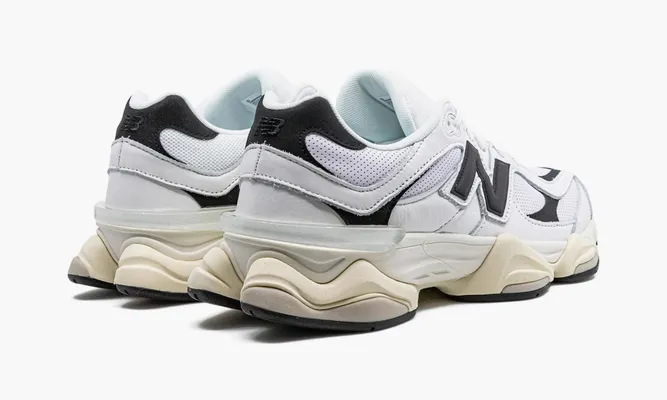 Кроссовки New Balance 9060 «White / Black» белый