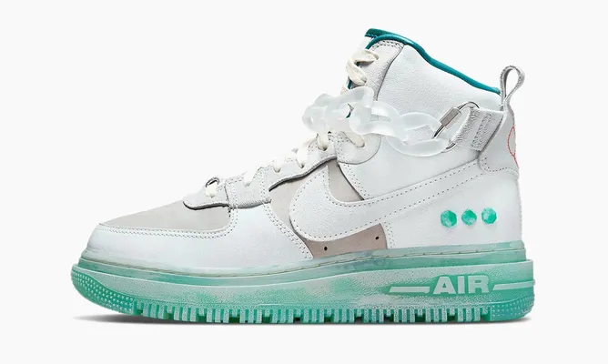 Кроссовки Nike Air Force 1 High Utility 2.0 WMNS «Shapless, Formless, Limitless Jade» lightBlue