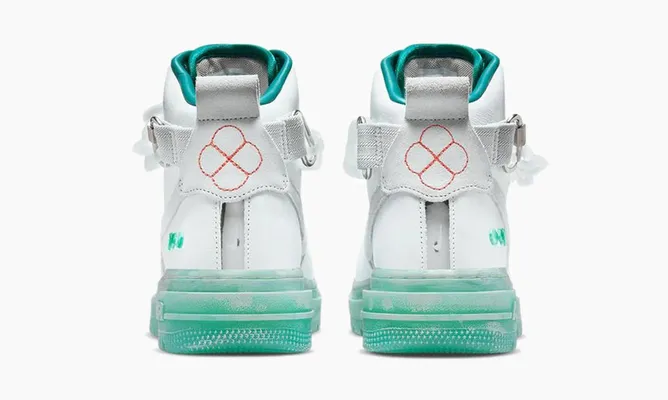 Кроссовки Nike Air Force 1 High Utility 2.0 WMNS «Shapless, Formless, Limitless Jade» lightBlue