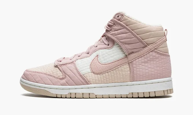 Кроссовки Nike Dunk High LX WMNS «Next Nature Pink Oxford» розовый