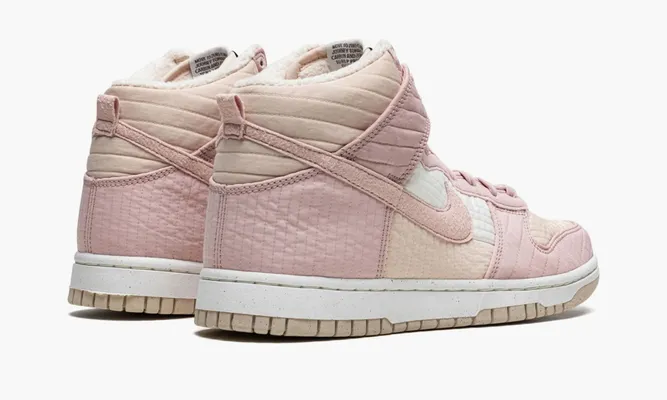 Кроссовки Nike Dunk High LX WMNS «Next Nature Pink Oxford» розовый