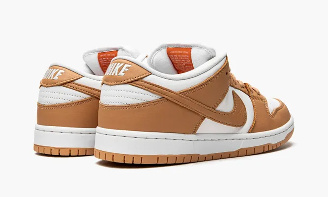 Кроссовки Nike SB Dunk Low Pro Iso «Light Cognac» коричневый