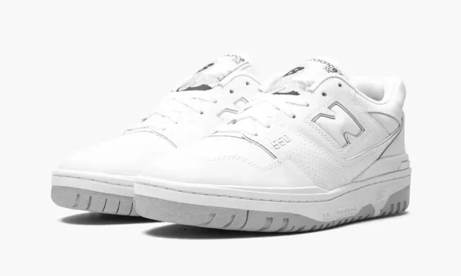 Кроссовки New Balance 550 «White Grey» белый