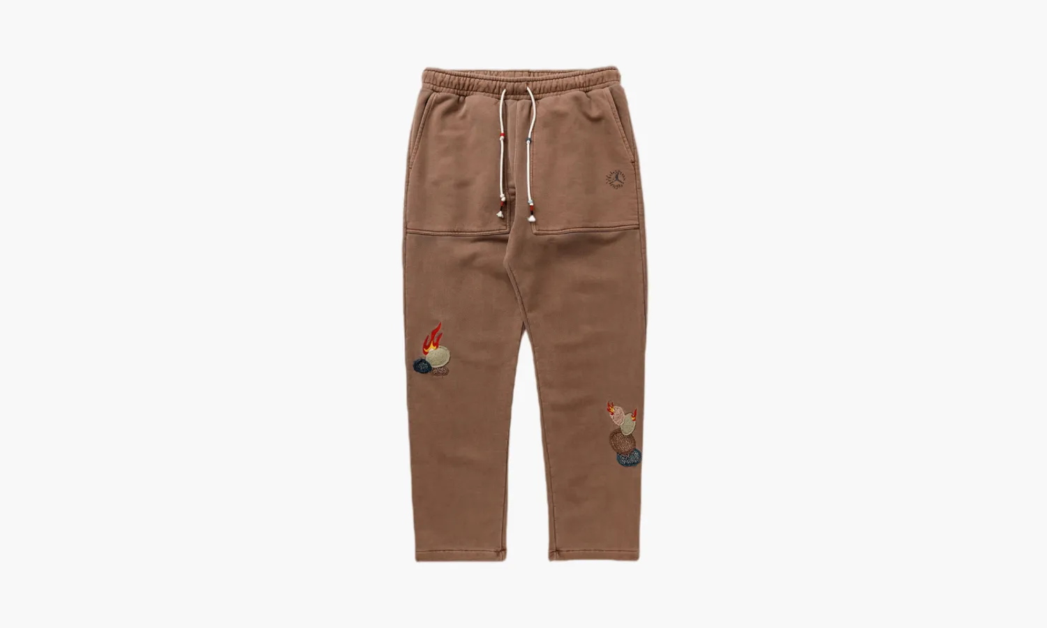 Travis Scott X Jordan Fleece Pants «Archaeo Brown»
