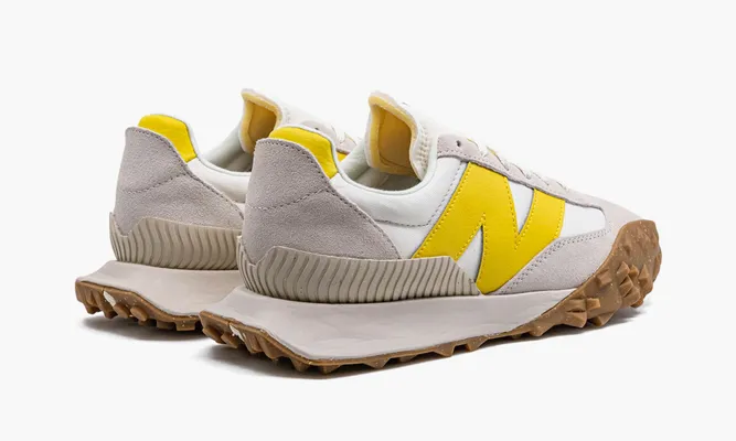 Кроссовки New Balance Xc-72 «Sea Salt Honeycomb Team Red» серый