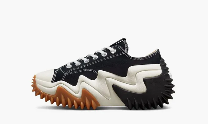 Кроссовки Converse Run Star Motion Ox «Black White» черный