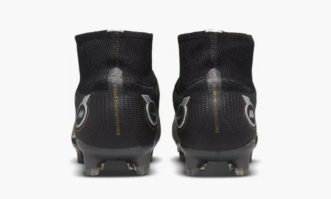 Для футбола Nike Mercurial Superfly 8 Fg «Black Metallic Silver Gold» черный