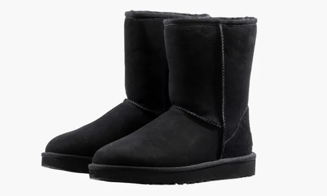 Обувь UGG Classic Short Ii «Black» черный