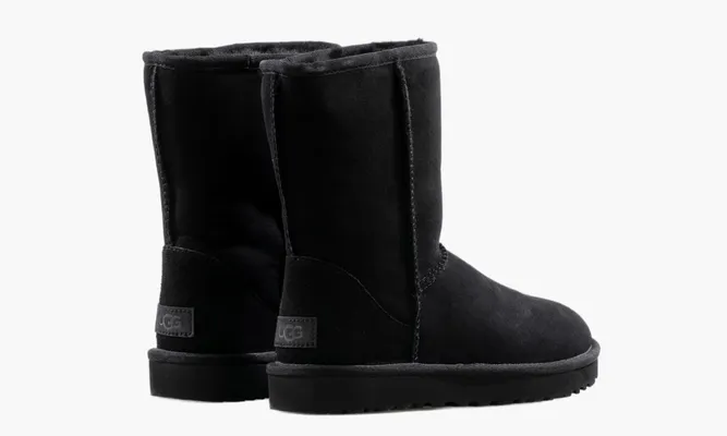Обувь UGG Classic Short Ii «Black» черный