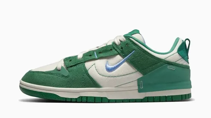 Кроссовки Nike Dunk Low Disrupt 2 WMNS «Phantom University Blue» зеленый