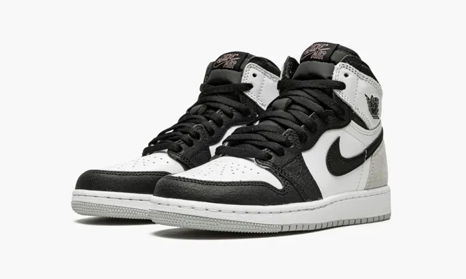 Кроссовки Air Jordan 1 High SE GS «Bleached Coral» черный,белый