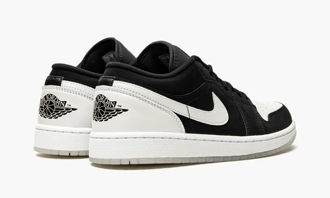 Кроссовки Air Jordan 1 Low «Diamond Shorts» черный