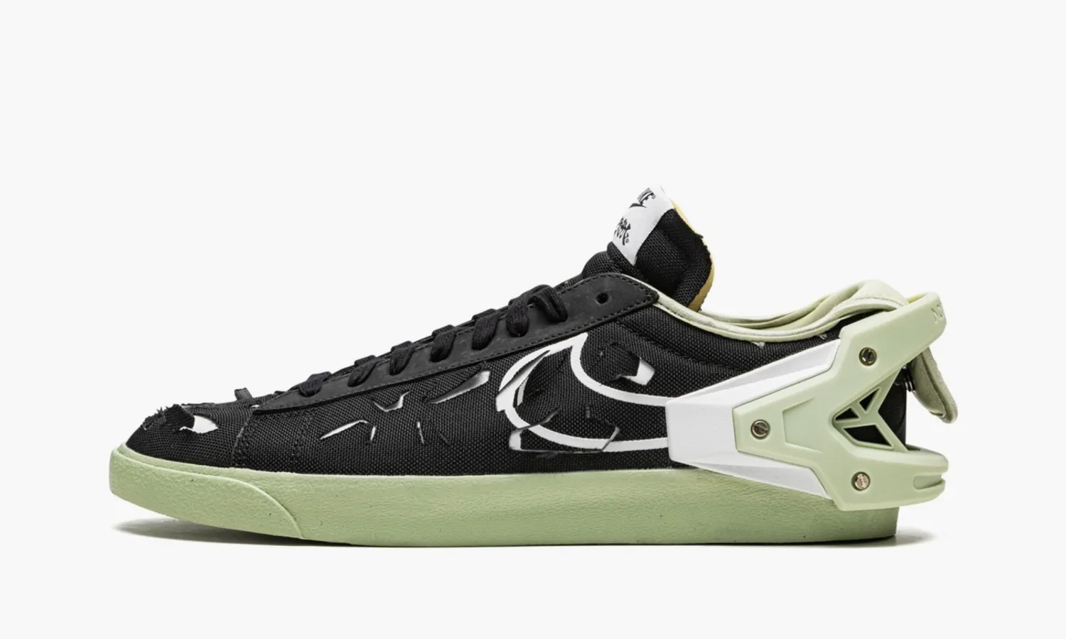 Nike Blazer Low «Acronym Black Olive Aura»