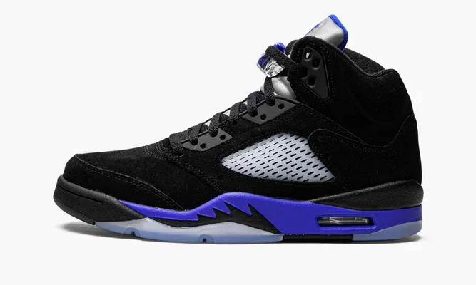 Кроссовки Air Jordan 5 Retro «Racer Blue» черный