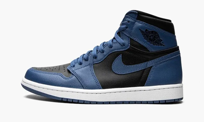 Кроссовки Air Jordan 1 High OG «Dark Marina Blue» синий