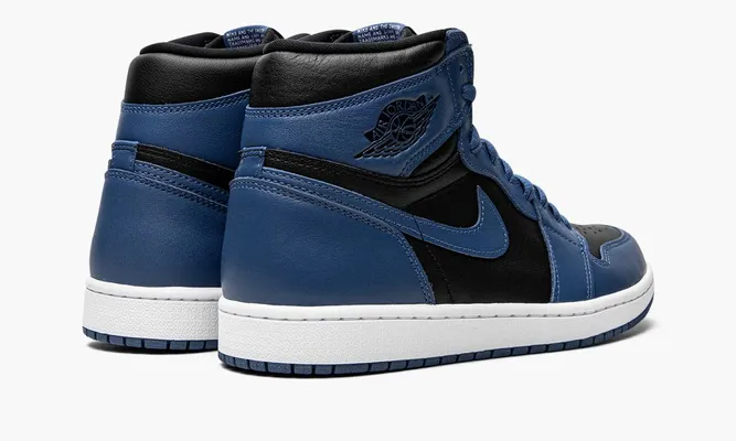 Кроссовки Air Jordan 1 High OG «Dark Marina Blue» синий