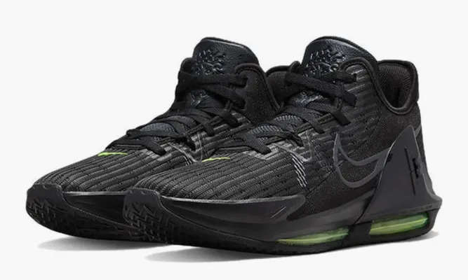 Для баскетбола Nike Lebron Witness 6 «Black Fluorescent Yellow» черный