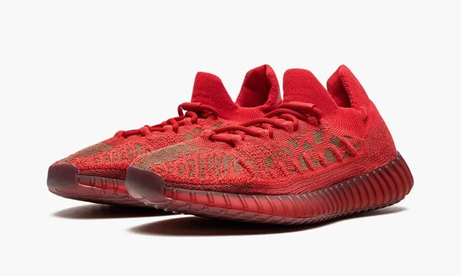 Кроссовки Yeezy Boost 350 V2 Cmpct «Slate Red» красный