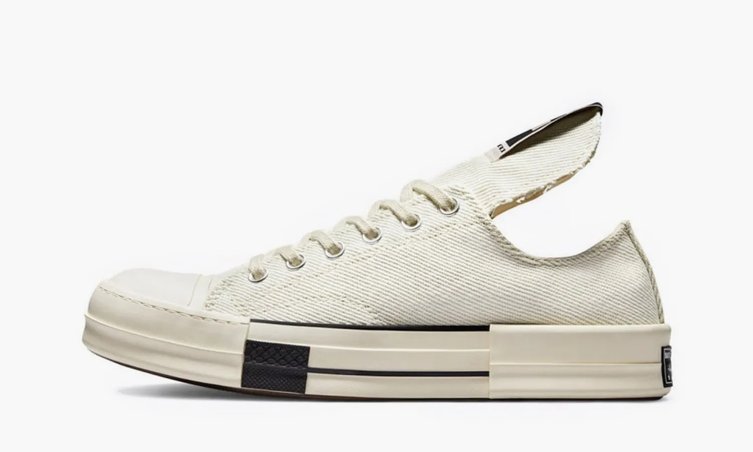 Rick Owens X Converse Drkshdw Drkstar Chuck Taylor All-star 70 Ox «White»