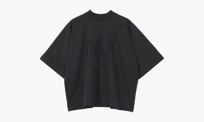 Одежда Yeezy X GAP X Balenciaga No Seam Tee «Washed Black» черный