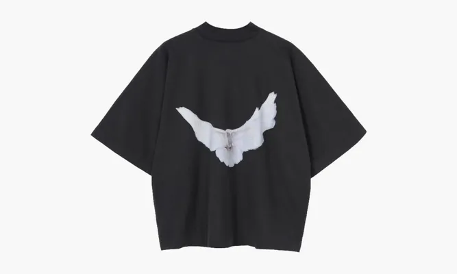Одежда Yeezy X GAP X Balenciaga No Seam Tee «Washed Black» черный