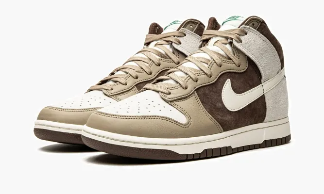 Кроссовки Nike Dunk High «Light Chocolate» коричневый