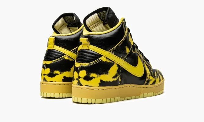 Кроссовки Nike Dunk High 1985 «Yellow Acid Wash» черный
