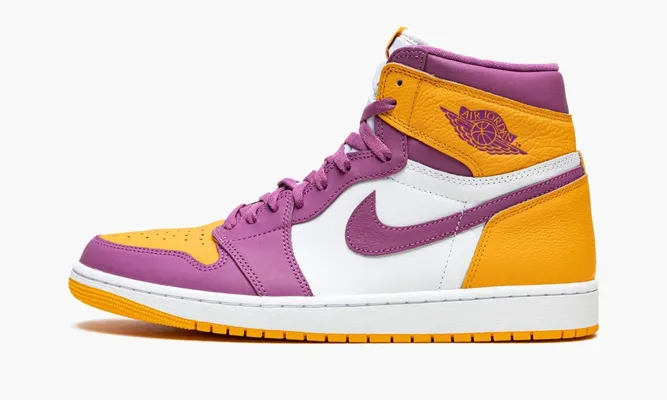 Кроссовки Air Jordan 1 Retro High OG «Brotherhood» фиолетовый