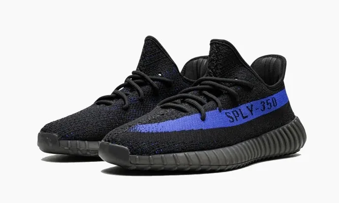 Кроссовки Yeezy Boost 350 V2 «Dazzling Blue» черный